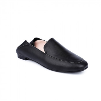 "306" SOFT LEATHER CASUAL LOAFER WITH COLLAPSIBLE BACK